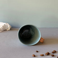 Load image into Gallery viewer, Blue Mug with Orange Handle (2)
