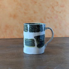 Load image into Gallery viewer, Mug with Black and Gold Pattern (1)
